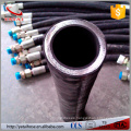 Manga de goma resistente SAE100 R12 del aceite hidráulico de la minería espiral del alambre de DN 19MM